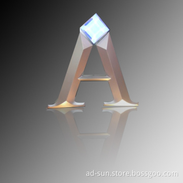 3D Stainless Steel Channel Letter
